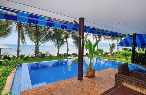 Bang Po Villa | Beachfront Oasis with Private Pool and Jacuzzi on Samui's Bang Por Beach