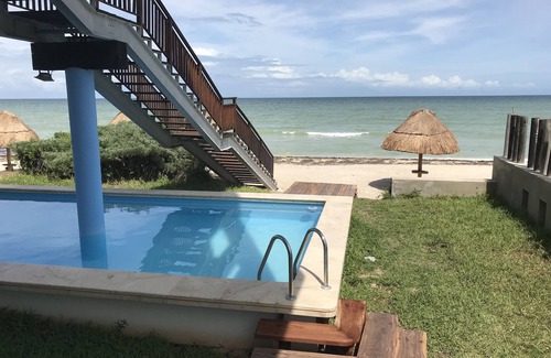 San Benito Villa | BEACHFRONT VILLA GH 1 FULLY FURNISH SECURITY 24/7