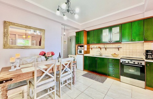 Agios Matthaios Villa | Beachfront Villa Rania with private pool