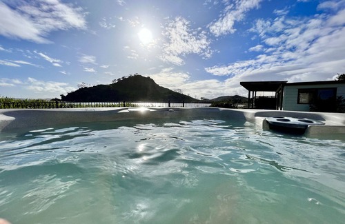 Pataua Cabin | Beachside Cabin with view of Mount Pataua and Surf bar