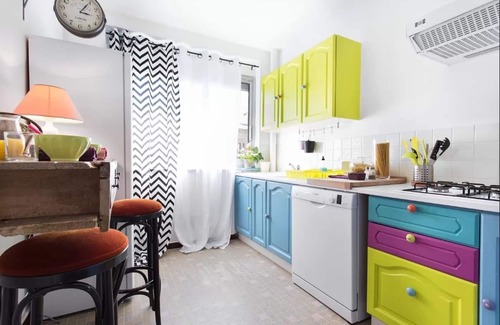 Patte d'Oie Apartment | ❤️BEAU T3 furnished near center 2 to 8 people. Parking, Elevator