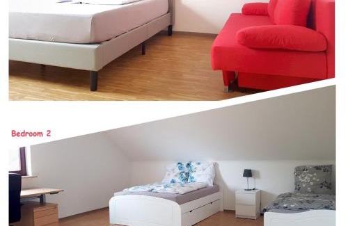 Hessdorf Apartment | Beautiful 3 rooms apartment 110 m2, kostenloser Parkplatz, großer Balkon