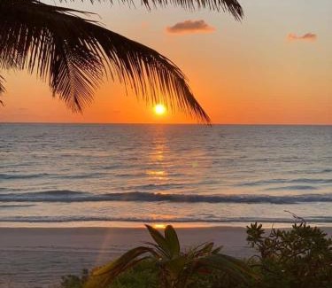 Zona Hotelera Villa | Beautiful 5 BR Beachfront Villa