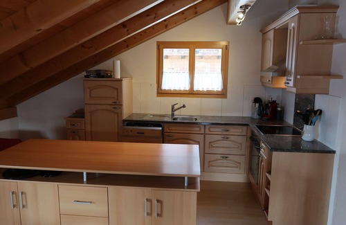 Riom-Parsonz Apartment | Beautiful apartment for 6 guests with WIFI, TV, balcony, pets allowed, panoramic view and parking