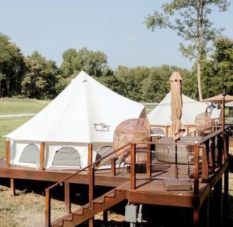 Silver Point Other | Beautiful Bell Tent Suite with Hot-Tub, Deck and Pool Amazing for Couples in Tennessee