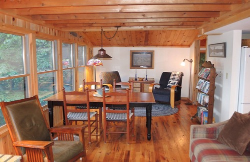 Wanakena House | Beautiful cabin on inlet to Cranberry Lake in the peaceful Adirondack mountains.