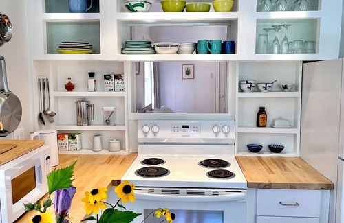 West Pawlet Apartment | Beautiful, cozy flat in historic PO w/balcony overlooking river & rail trail.