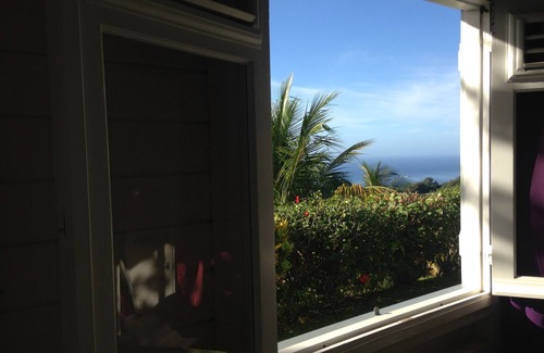 Le Morne-Vert House | beautiful Creole villa view mountain and sea