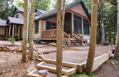 Saranac Lake Cabin | Beautiful lake camp on Upper Saranac Lake