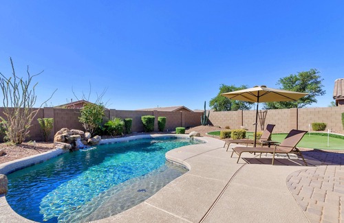 Estrella Mountain Ranch House | Beautiful Oasis In The Desert with Heated Pool