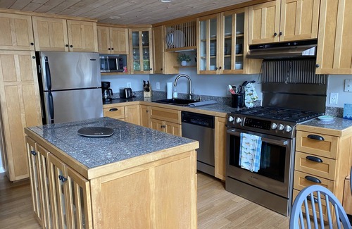 Lucerne-in-Maine House | Beautiful Phillips Lake Home.
