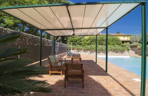 San Vincenzo House | Beautiful private villa with A/C, WIFI, private pool, TV, patio, pets allowed and parking