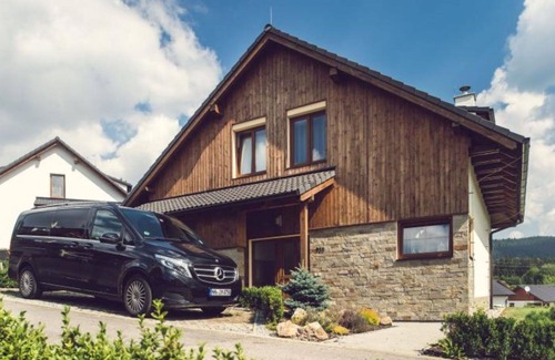 Lipno nad Vltavou House | Beautiful private villa for 8 people with WIFI, TV, terrace, pets allowed and parking