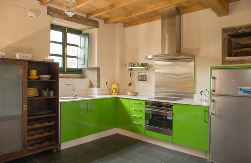 Cabanas House | Beautiful restored two bedroom stone house in As Fragas