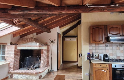 Santorso Apartment | Beautiful two-bedroom attic, fine finishes