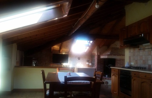 Santorso Apartment | Beautiful two-bedroom attic, fine finishes