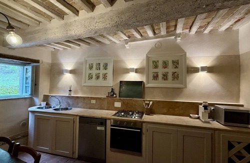 Vivo dʼOrcia Villa | Beautiful villa for 4 people with WIFI, pool, TV, panoramic view and parking