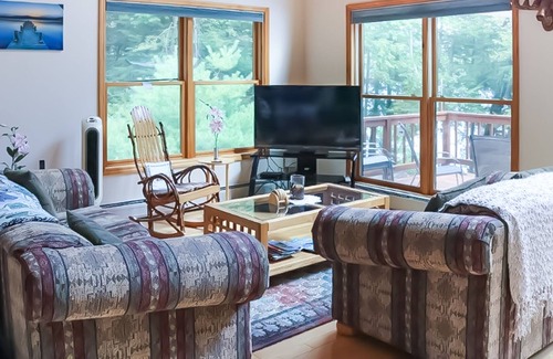 Schroon Lake House | Beautiful, Waterfront Home with Dock, Furnished Deck, Gas Grill, and Lake Views
