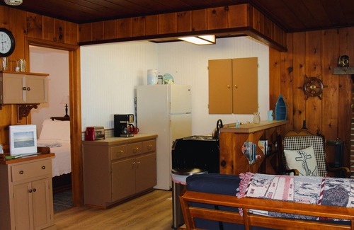 Beaver Island Condo | Beaver Harbor Condo Unit #5 with semi-private beachfront access