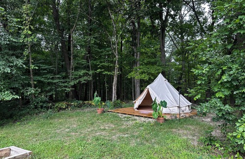Janesville RV Rental | Bell Tent Under the Stars