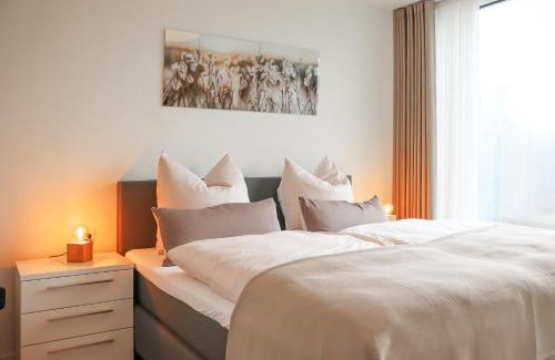 Marienleuchte Apartment | BeltBlick 4 - Moderne Ferienwohnung direkt am Strand mit Sauna und Meerblick!