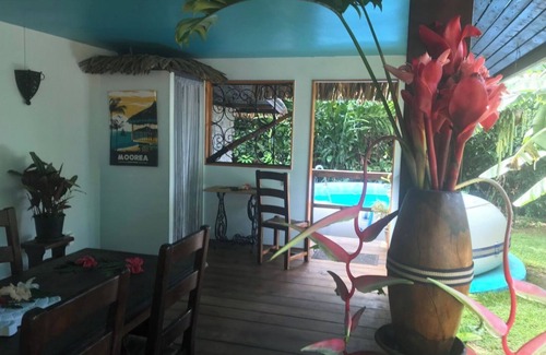 Paopao Villa | Best value for money in Moorea, very quiet with private pool.