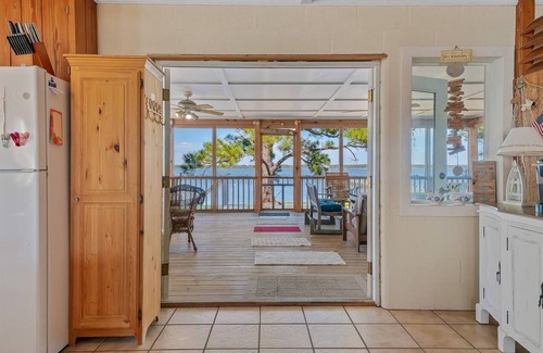 Alligator Point House | Bill's Bay Breeze- relax on the porch and enjoy the view!