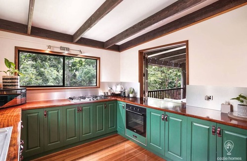Brinsmead House | Bindi Treehouse - Secluded Rainforest Pet Friendly Retreat in a Stunning Treehouse
