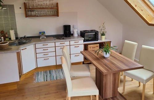 Steinbach am Attersee Apartment | Biobauernhof Lublasser Dickerl - Holiday apartment for 2-5 persons