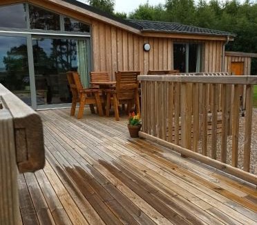 Perth House | Birch Lodge, Pitlandie - Luxury 2 Bedroom Lodge with Sauna