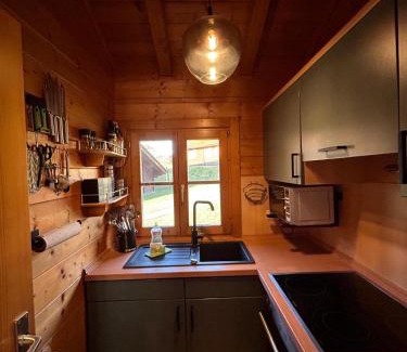 Stamsried Apartment | Blockhaus Holzzeit im Bayerischen Wald