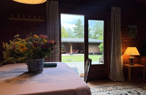 Eschede House | Blockhaus mitten in der Natur