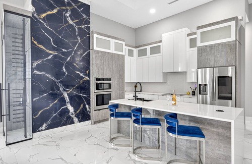 Burnt Store House | Blu Marina 5/3 salt water heated pool next to Boat Ramp.
