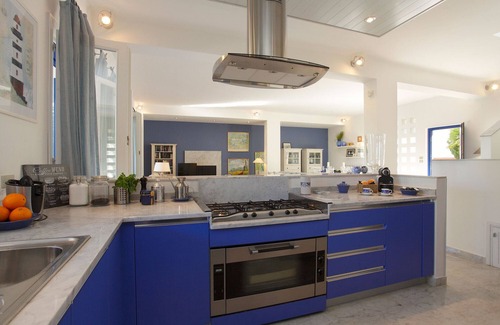 Trabia Villa | Blue House with pool. Paradise between sky and sea