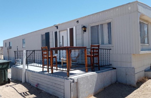 Apple Valley Apartment | Blue mobile home