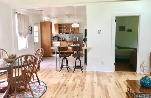 Saugerties House | Blue Mountain Bungalow Light Filled Waterfall View