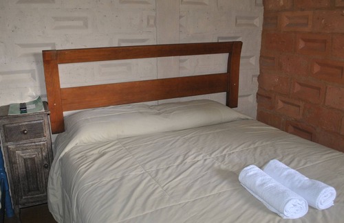 Jaguaribe Cabin | Blue Quadruple Room