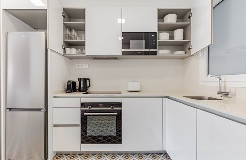 Poblenou Apartment | Blueground | El Poblenou, pool & w/d