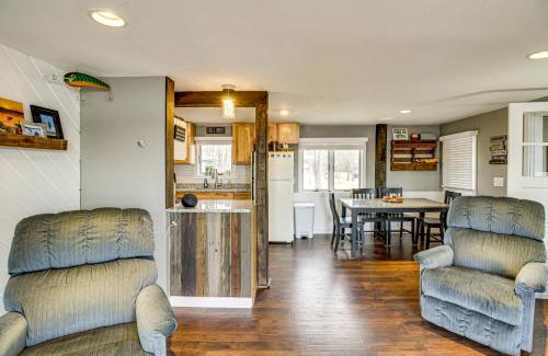Grand Rapids House | Boat Dock and Launch Family Cabin on Prairie Lake!