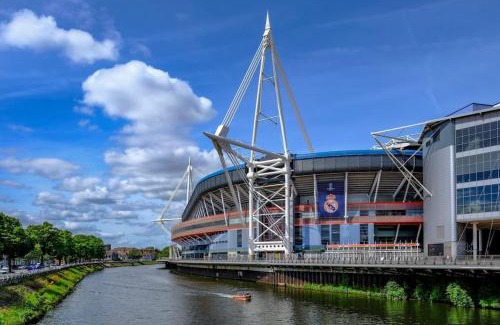 Riverside Apartment | Bona - Principality Stadium - City Centre -Cardiff