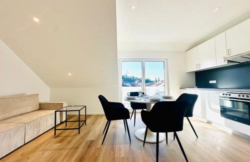 Loerrach Apartment | Bonnystay Lörrach l Balcony l Center l Design