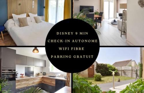 Bailly-Romainvilliers Apartment | Bonsaï Disneyland JO Paris 2024 avec Parking
