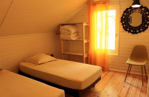 Ecromagny Ski Chalet | Bouleau - Chalet en bois dans son écrin de verdure