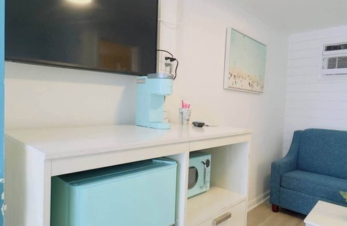 Downtown Myrtle Beach Apartment | Boutique on the beach, Studio #104 + Pool
