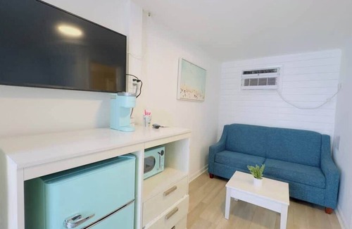 Downtown Myrtle Beach Apartment | Boutique on the beach, Studio #104 + Pool