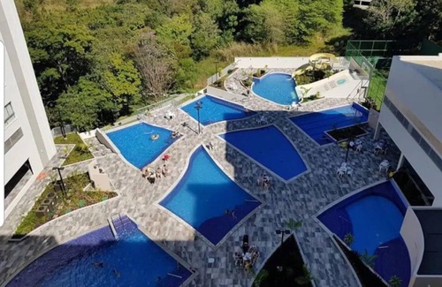 Pousada do Rio Quente Apartment | Experimente o Park Veredas Flat - ao Lado do Hot Park com Vistas Para a Piscina