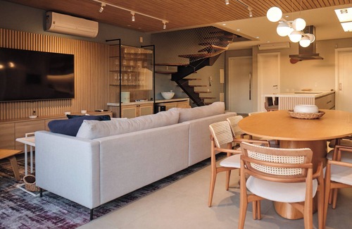 Florianopolis House | From living room to beach or pool! Gorgeous sunset!