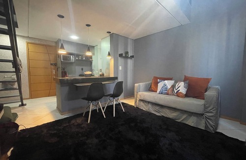 Bauru Apartment | Charming loft (CPO, Centrinho USP, Bauru Shopping)