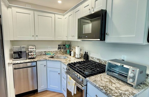 Bridgton House | Brand new 2BR, 1.5BA-close to amenities yet feels secluded. 2 story, AC, wifi!