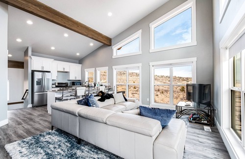 Fish Haven House | Brand New Retreat W/Stunning Lake Views, Furnished Deck, Game Room & Loft